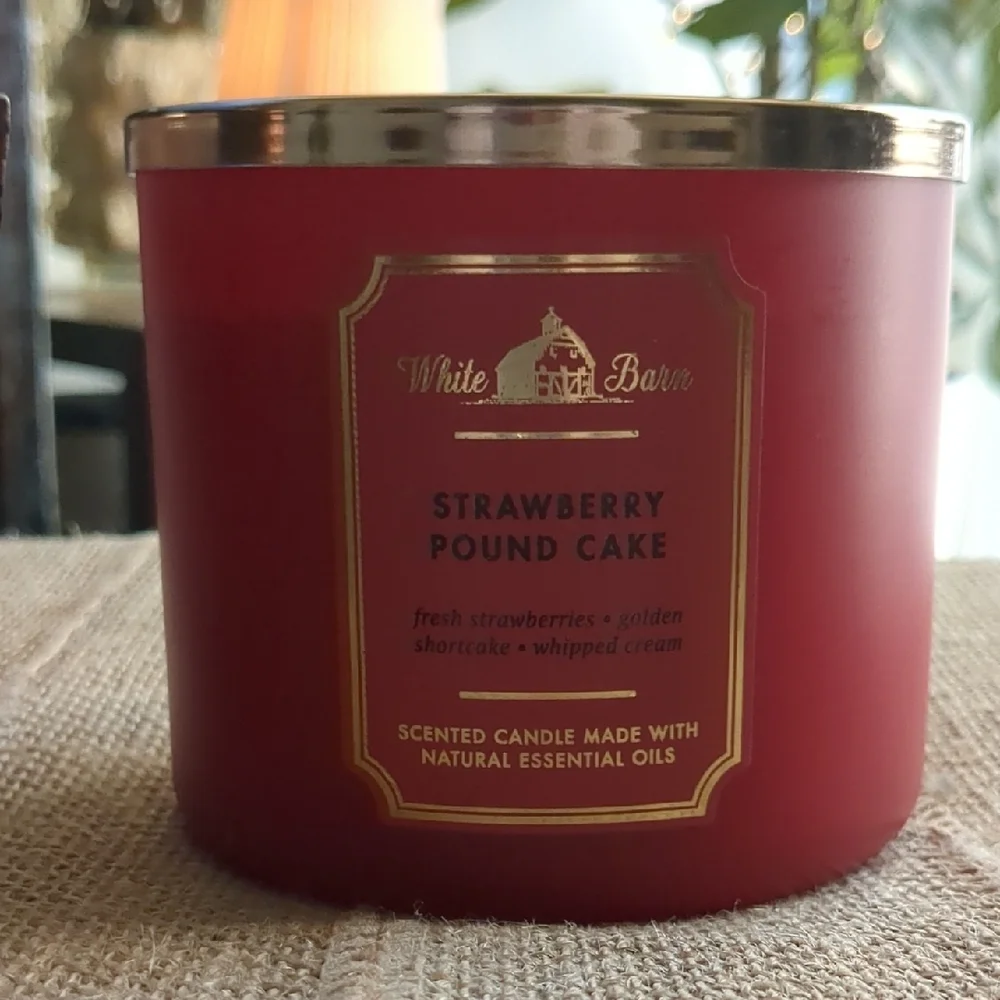 🌹BBW 3PC SET STRAWBERRY POUND CAKE 🎂 - Picture 2 of 5